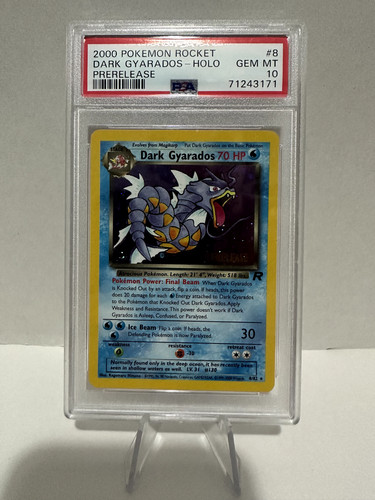 Dark gyarados - dark, (prerelease)