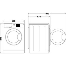 Whirlpool Asciugatrice 9 Kg