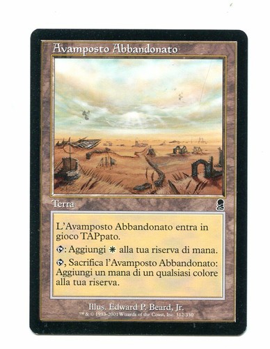 Magic avamposto abbandonato - avamposto,