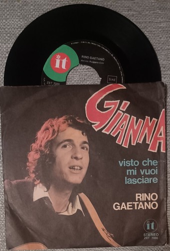 Rino gaetano gianna - rino, (7")