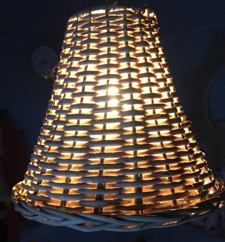 Lampada rattan naturale - lampada, in