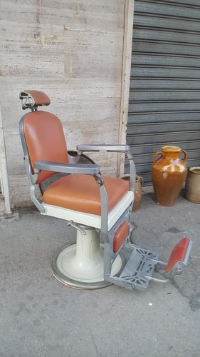 Poltrona barbiere vintage - poltrona,