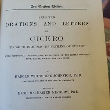 Select Orations and Letters of