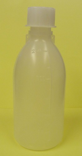 Kartell plastic sample bottle - plastic,