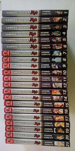 Lotto manga samurai - manga,