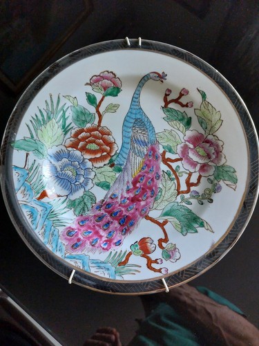Piatto ceramica cinese - ceramica, vintage