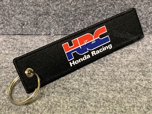 Portachiavi honda hrc - honda, ricamato