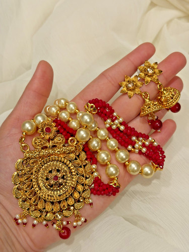 Set collana lunga tradizionale