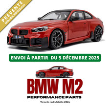 VOITURE SOLIDO BMW M2 PERFORMANCE PARTS RED 2024 1:18 S1812902 PREVENTE NOV 2025