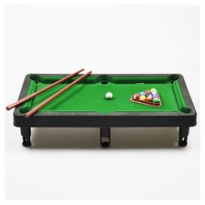 SET CARAMBOLA GIOCO DA TAVOLO CON 11 BIGLIE 2 STECCHE E TRIANGOLO 30X25 CIRCA