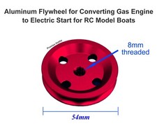 Volano in alluminio per