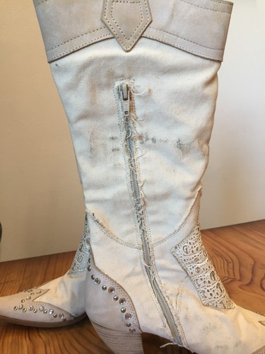 Stivali donna texani vintage - stivali,