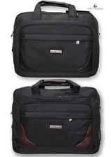 Borsa a Tracolla Uomo da Lavoro Ufficio Portadocumenti 24 ore in Tessuto Pc 17