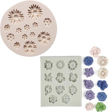 2 Pezzi Stampi di Argilla