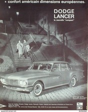 Publicite Auto Dodge Lancer