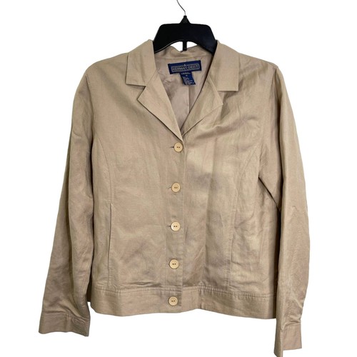 Cappotto giacca corto lino