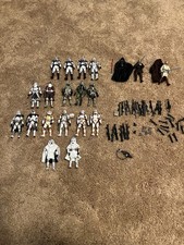 Star Wars 3,75" 20x Clone Trooper + Jedi con moto speeder Commander Keller + Faie