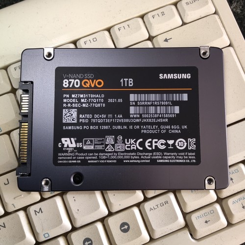 Disco ssd samsung 870 qvo - 870, 1tb