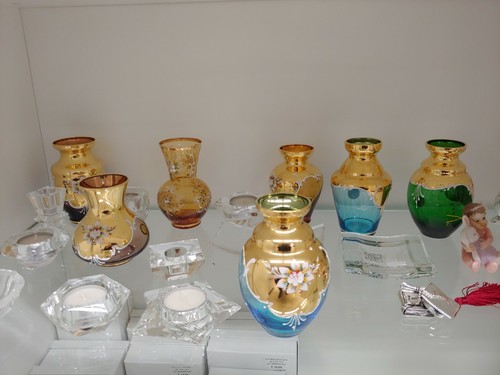 Bomboniere vetro murano 24kt - vetro,