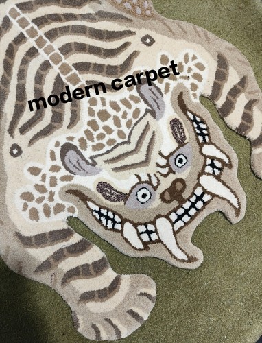 Tappeto tigre tibetano - , beige