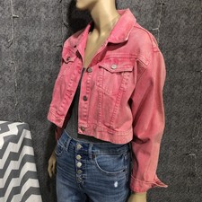 Giacca denim ritagliata ZARA 