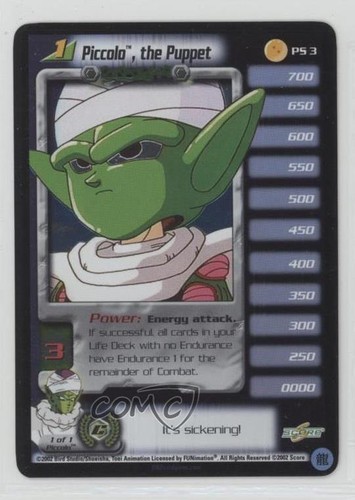2002 score dragon ball - score,