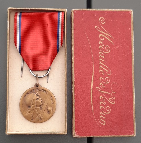Ww1 médaille verdun - ww1, 1916