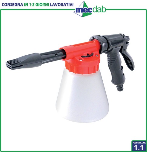 Lancia schiuma con serbatoio - schiuma,