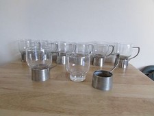 Set di otto bicchieri vintage