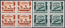 Romania 1952 Olimpiadi Giochi Invernali Bob Hockey su Ghiaccio Sport ovpr Bl4 MNH