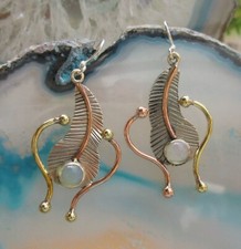 Rx Orecchini Piuma Argento