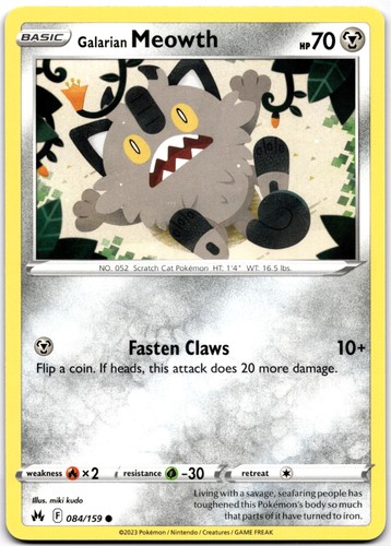 Galarian meowth corona - corona, comune