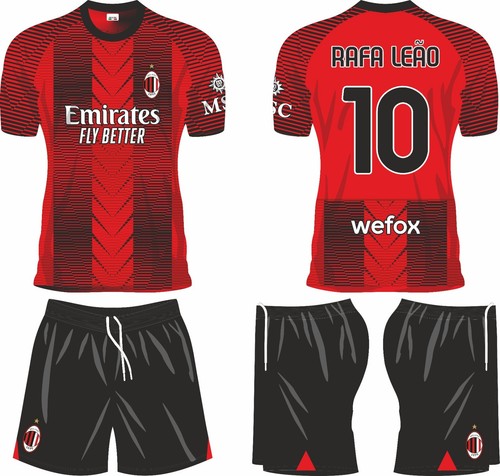 Completo milan calcio nome - completo,