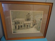 Maurice Utrillo Signed ~Le