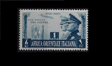 1941 colonie italiane Africa