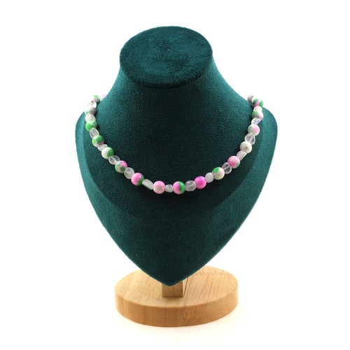 Collana perle pietra - pietra, luna