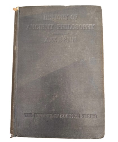 History ancient philosophy - history, of
