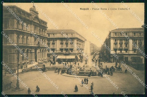 Napoli città piazza borsa - napoli,