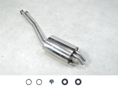 Silenziatore acciaio inox