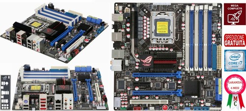 Scheda madre socket lga 1366 - scheda,