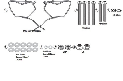 Kit telaietti givi te6419 - givi,