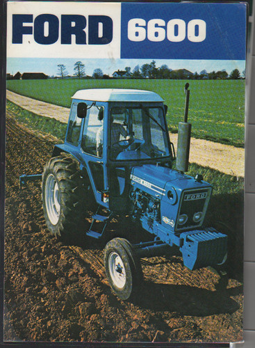 Ford 6600 foglietto depliant - ford,