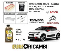 TAGLIANDO FILTRI E OLIO