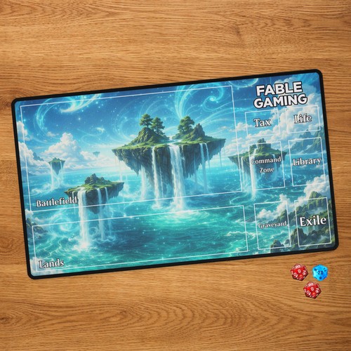 Tappetino gioco island mtg - island,
