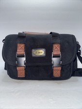 Borsa fotocamera Canon EOS vintage con tracolla DSLR mirrorless imbottita 13”x9”x6