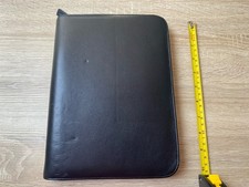 Foglio Tavecchi in pelle nera