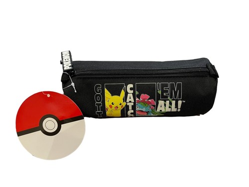 Astuccio pokemon nero - pokemon,