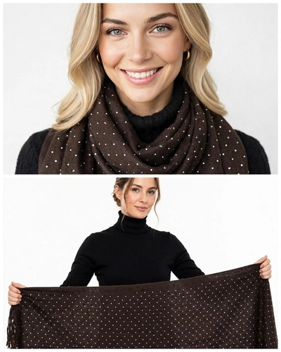 Sciarpa donna invernale con - sciarpa,