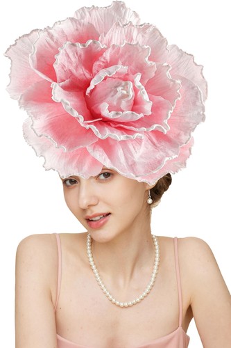 Cappello fascinator rosa - cappello,