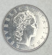 1988 Italy 50 Lire coin